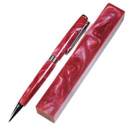 Crushed Pink - Poly Resin Pen Blank