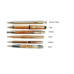 Executive Clicker Pen Kits (Chrome)