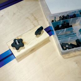 WoodRiver 1/4" x 20 tpi Jig Hardware Kit (149 pieces)