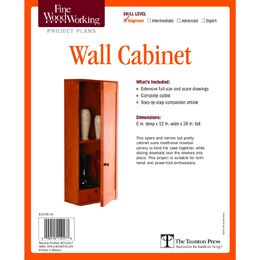 Wall Cabinet Plan