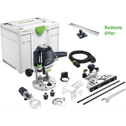 Festool OF 1400 70mm Plunge Router in Systainer (576211)