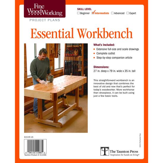 Essential Workbench Plan Taunton Press