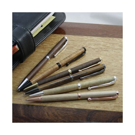 Fancy Slimline Pen Kits - Chrome