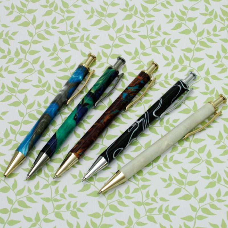 Executive Clicker Pen Kits - Timberbits - Made in Taiwan