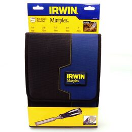 Irwin Marples 5 Piece High Impact Chisel Set