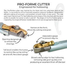 Woodcut Pro-Forme Flexi Powerhead Hook Cutter (Replacement)