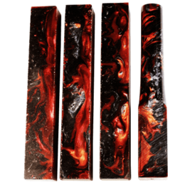 Blood Stone - Poly Resin Pen Blank
