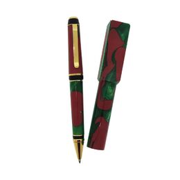 Red and Green Poly Resin Pen Blank