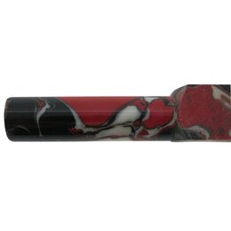 Red, Black and White - Poly Resin Pen Blank