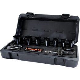 Promac Bi-Metal Holesaw Kits 10 piece