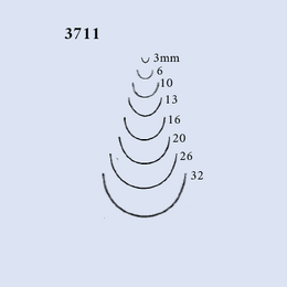 Acorn No.11 Straight Gouge 3mm (1/8")