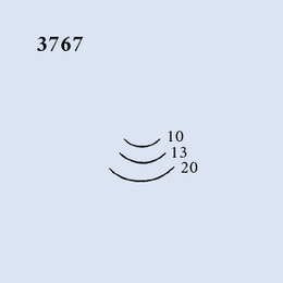 Acorn No.7 Long Pod Gouge 10mm (3/8")