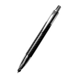Pre-Finished Black Fibre Pen Blank - Panama
