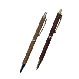 Fancy Click Pen Kit Chrome