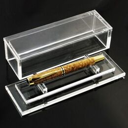 Lead Crystal Pen Case - Thick