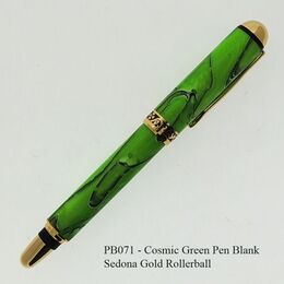 071 - Cosmic Green Pen Blank