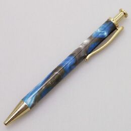 Arctic Squall - Poly Resin Pen Blank