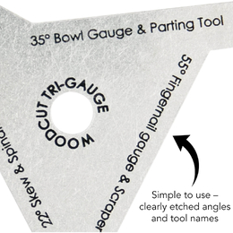 Woodcut Tru-Grind Tri-Gauge
