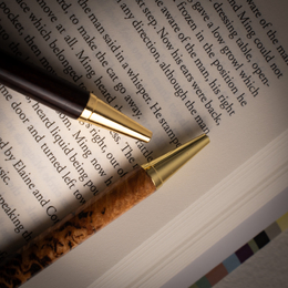 Slimline Pen Gifting Set – With Timber Display Case