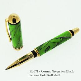 071 - Cosmic Green Pen Blank