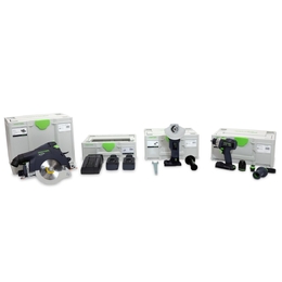Festool 18V 3 Piece 5.0Ah Li-ion Timber Combination Kit (578506)