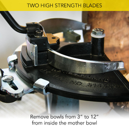 Woodcut Bowlsaver Original Coring System with 25.4mm (1") Tool Post