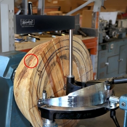 Woodcut Bowlsaver Max4 Tool Post 25mm