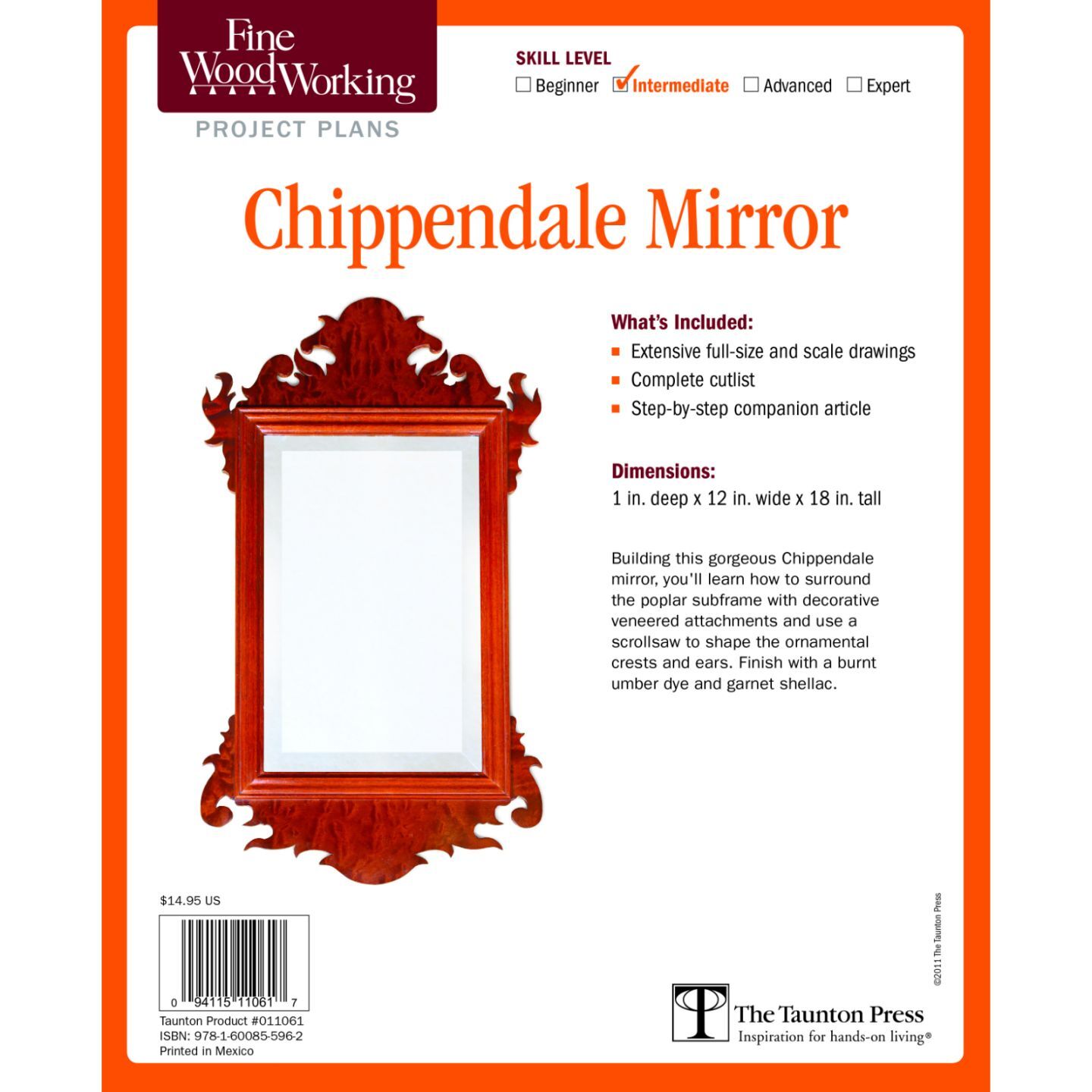 Chippendale Mirror Plan