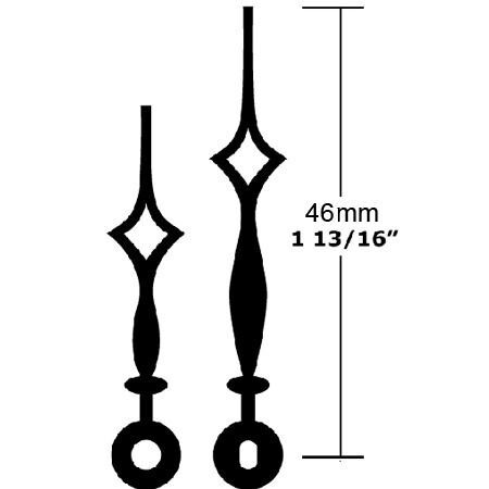 spade watch hands