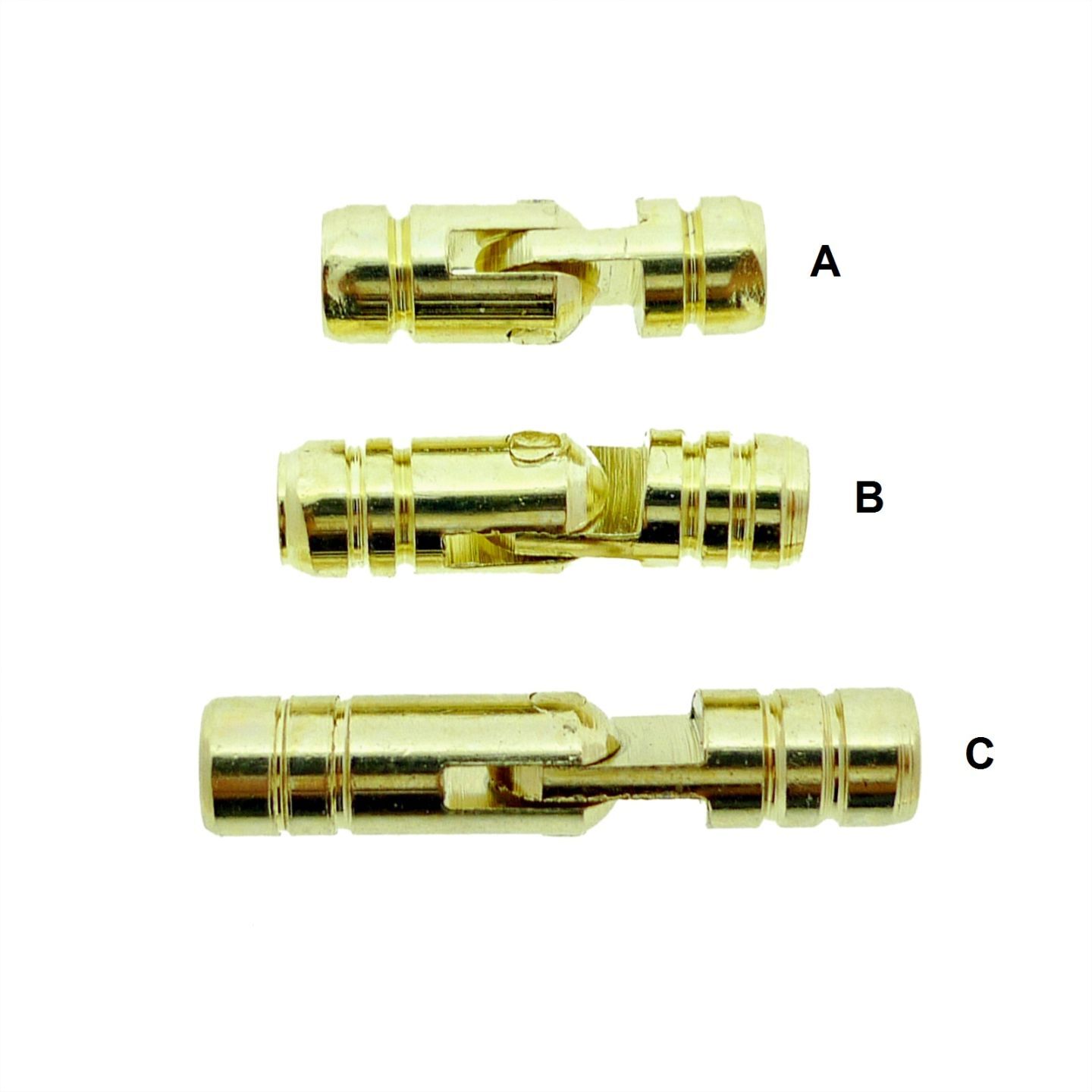 Mini Concealed Brass Hinge