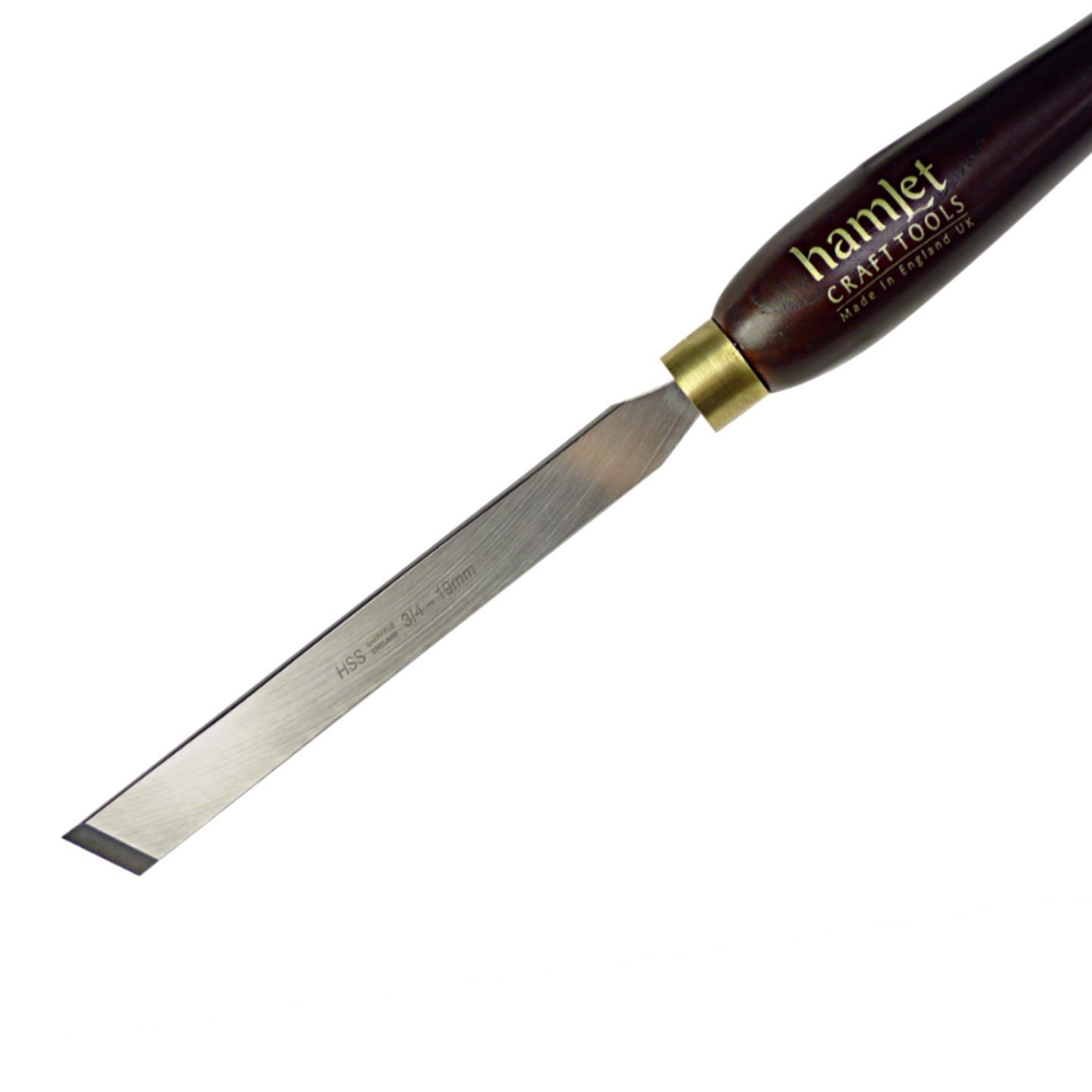Hamlet Rolled & Radiused Edge Skew Chisels