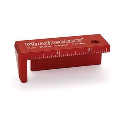 Woodpeckers Pen Blank Centre Finder with Scale