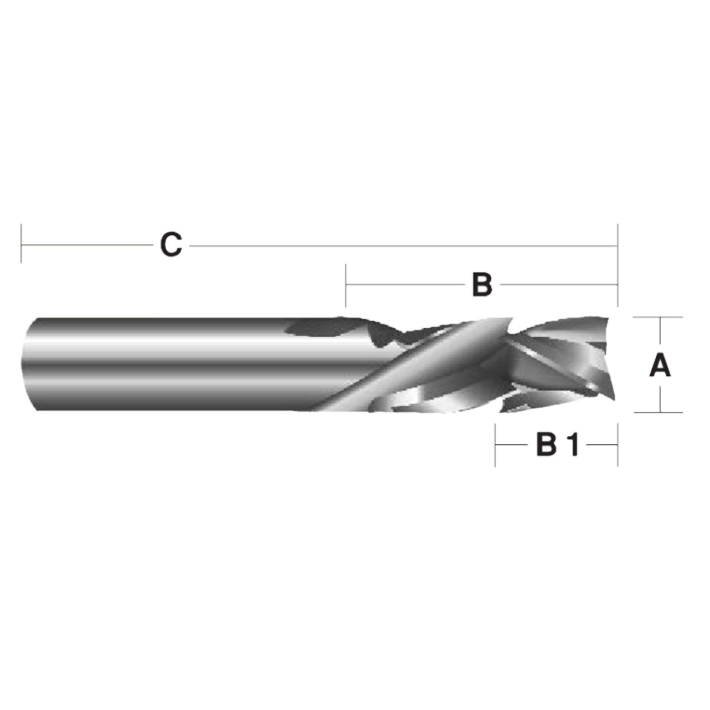 Carbitool Compression Bit [Flute Size: T3ESRM 12 3/8]