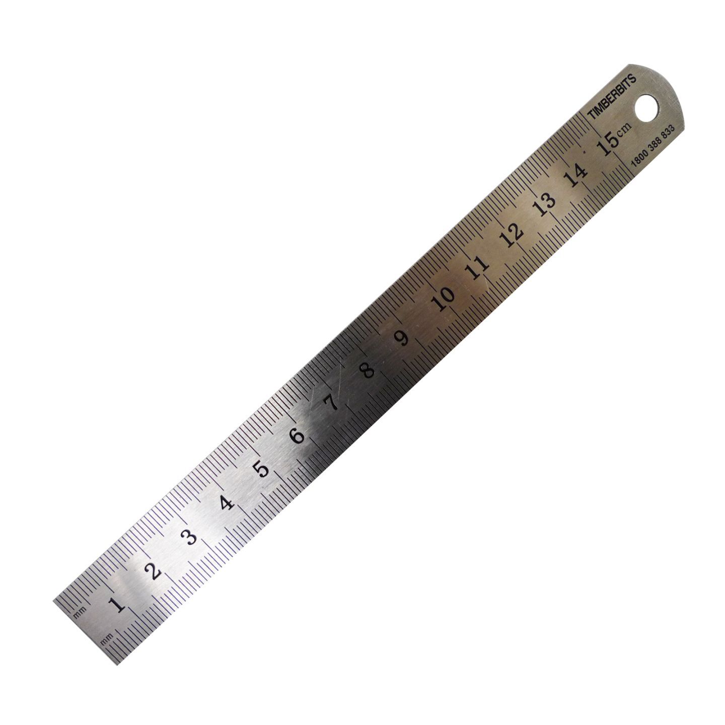 Timberbits Metal Ruler [Ruler Size: 15cm]