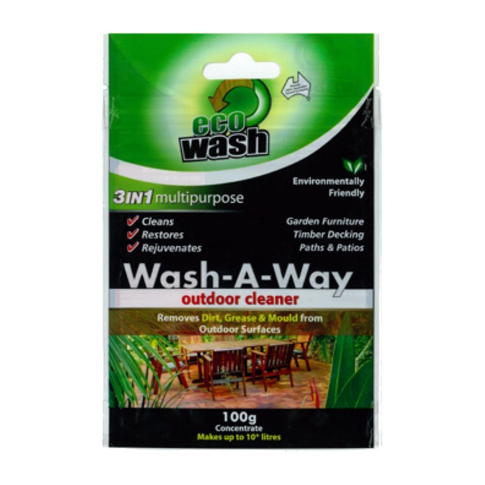 Organoil EcoWash Wash-A-Way Timber & Masonry Cleaner - 100g Sachet