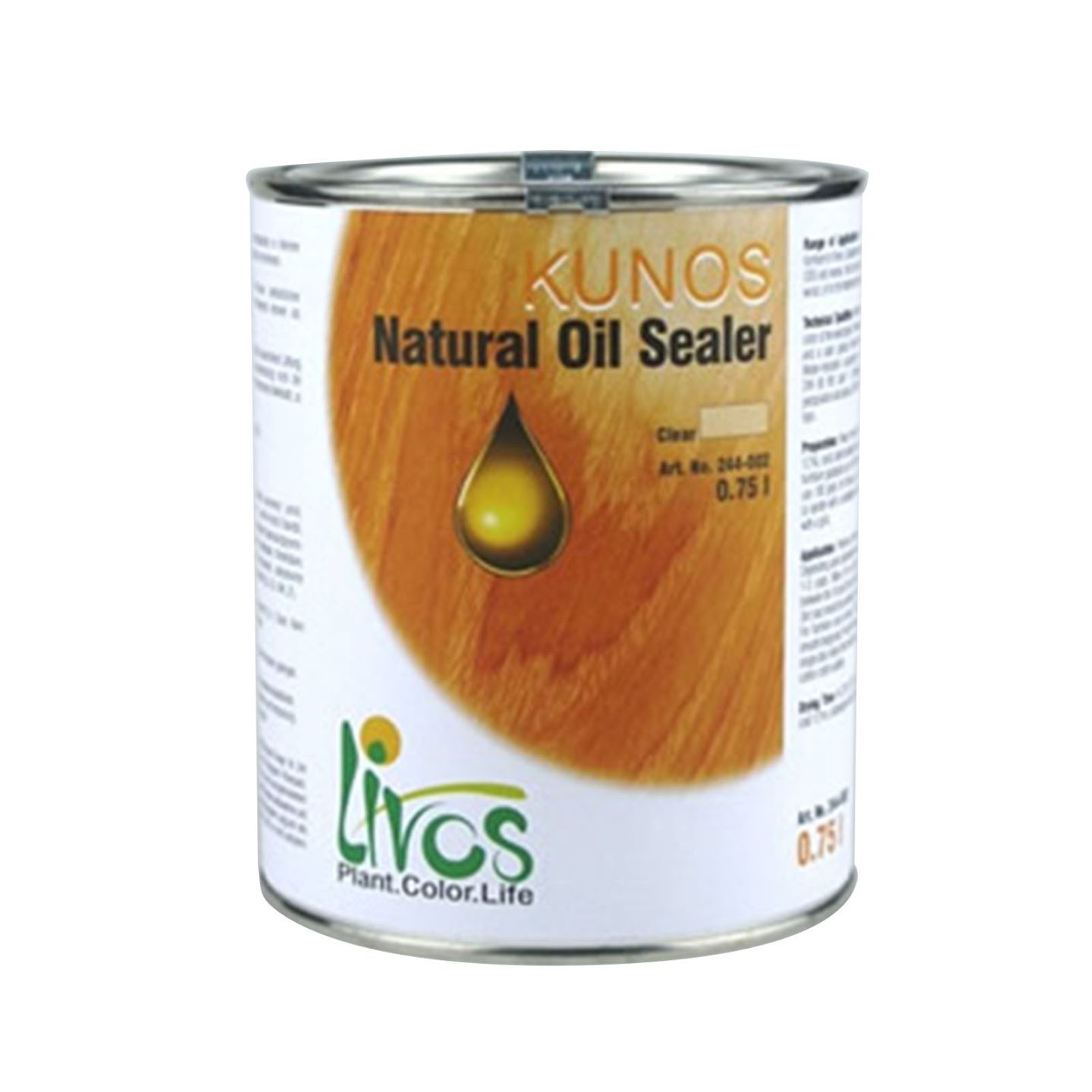 KUNOS Natural Oil Sealer Clear 0.05 Litre