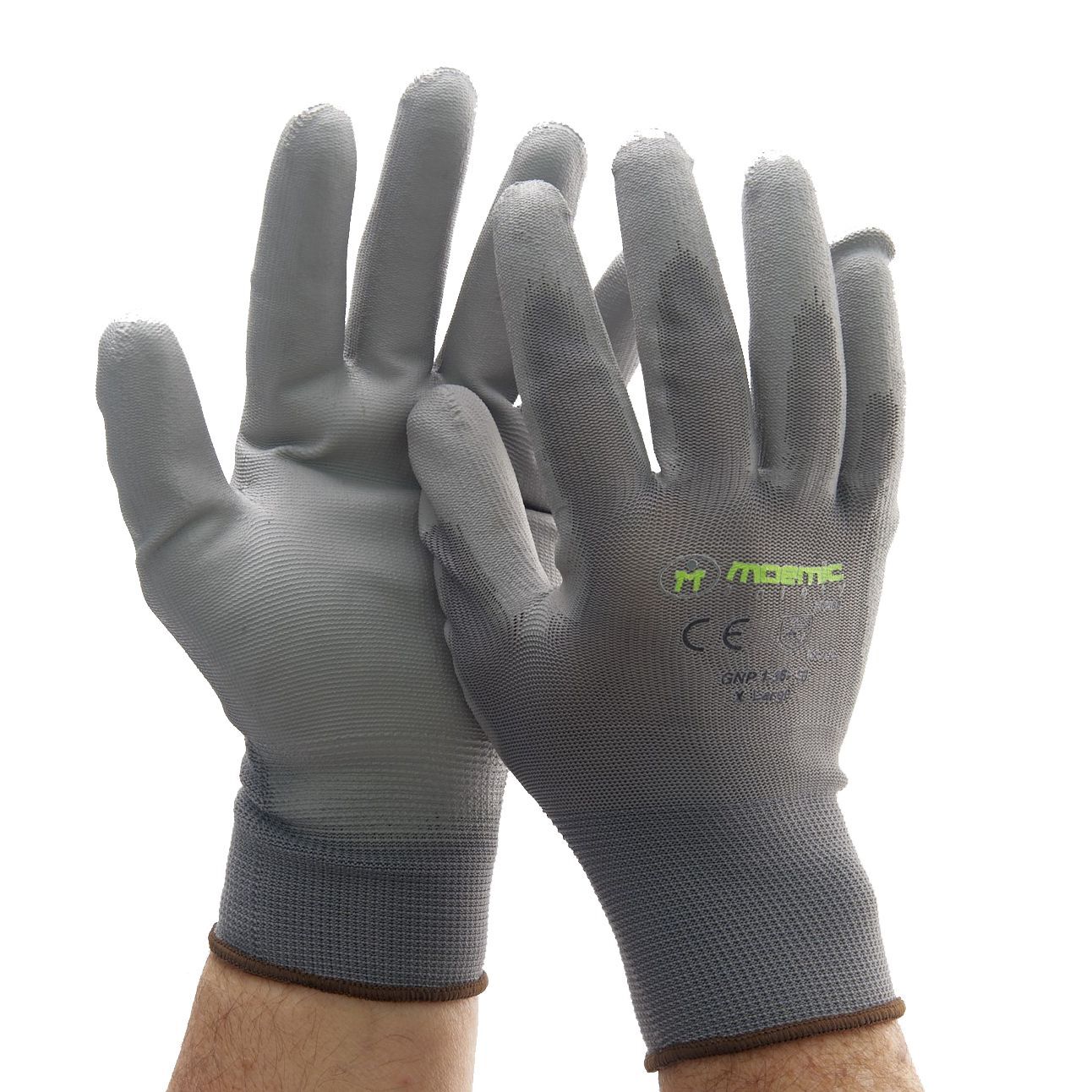Moemic PU Coasted Nylon Glove [Glove Size: Medium]