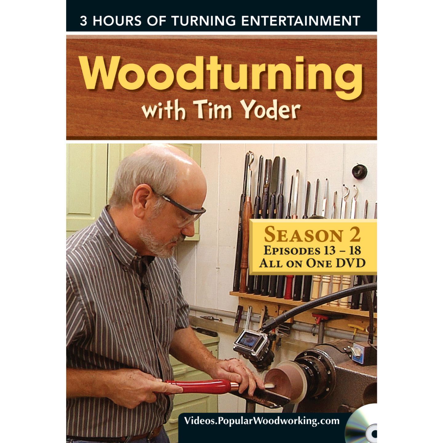 Woodturning with Tim Yoder: Season 2 Episodes 13-18 (DVD)