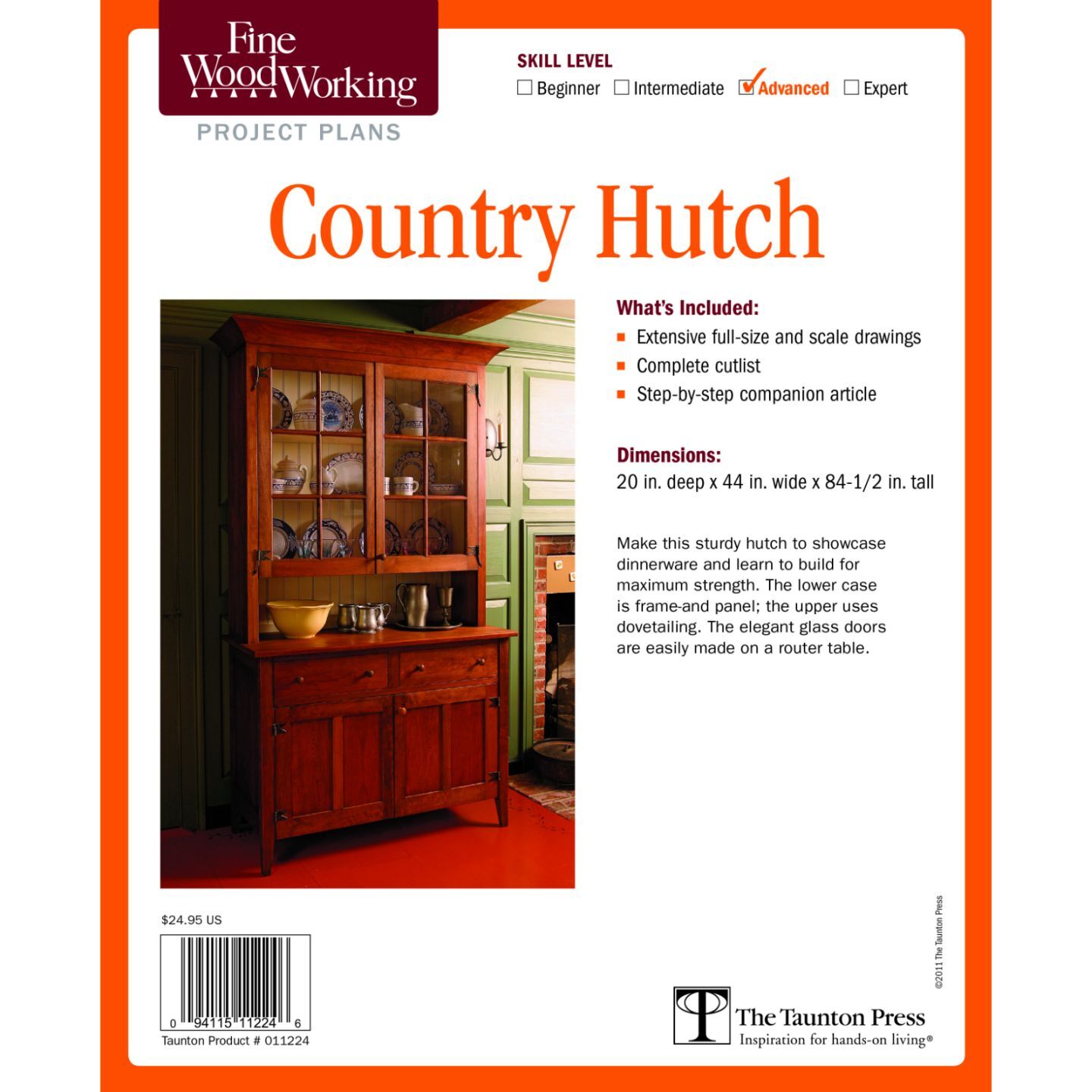 Country Hutch Plan