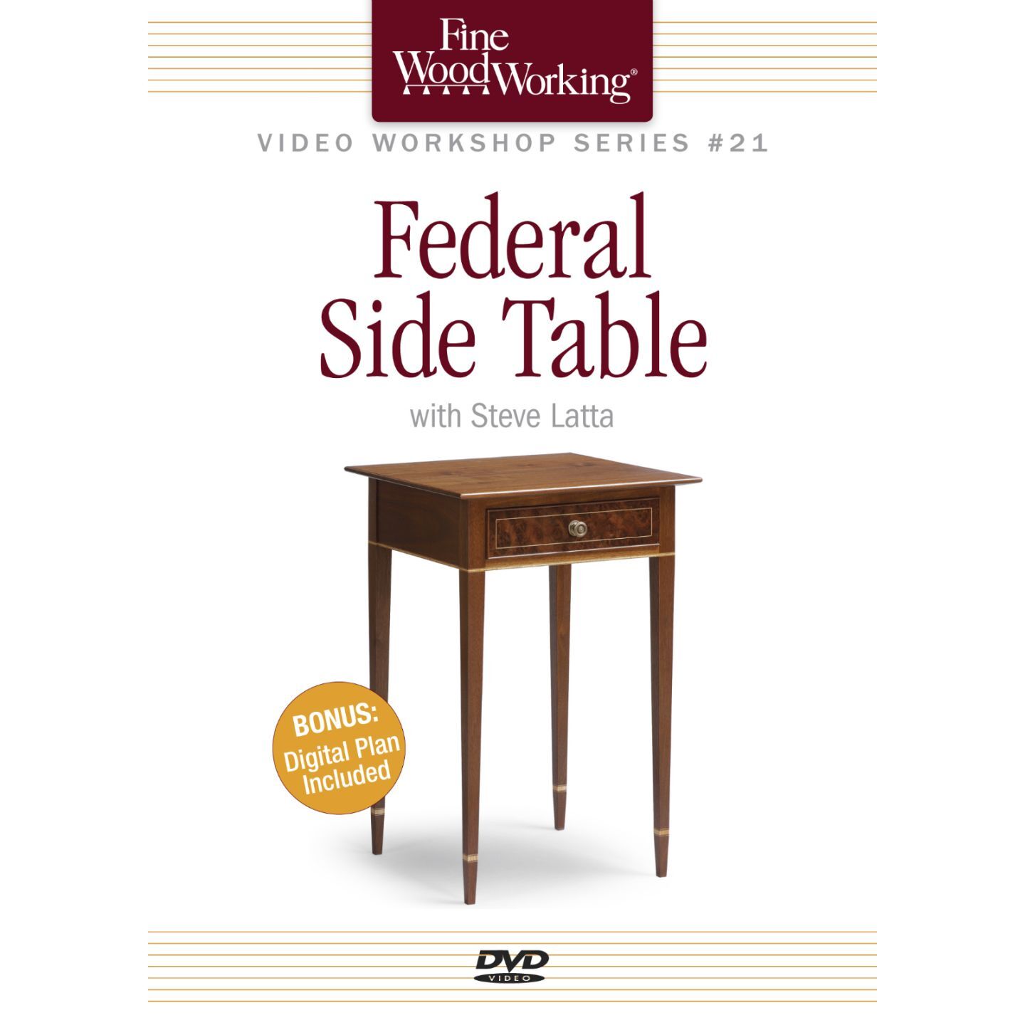 Federal Side Table - DVD