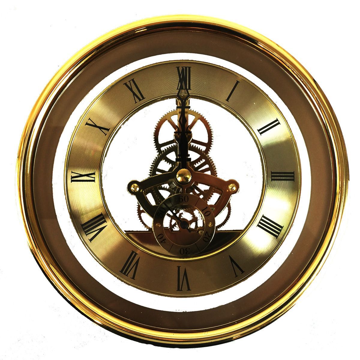 Mustair 150mm Skeleton Clock