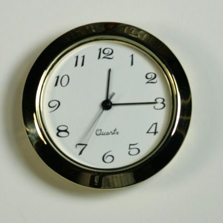36mm Clock Fit Ups (Ivory Face - Roman Numerals)