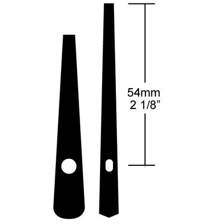 54mm Trapezoid(Plating:Black)