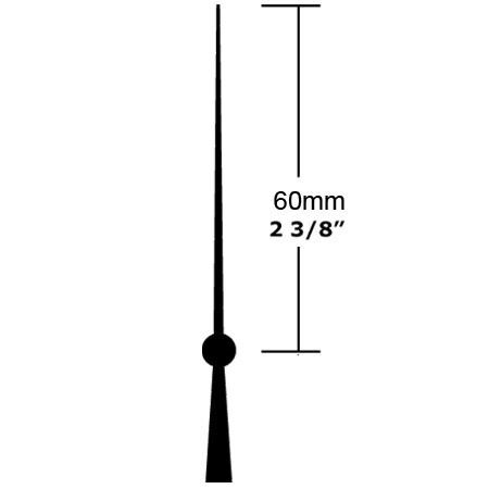 60mm Sweep(Color:Black)