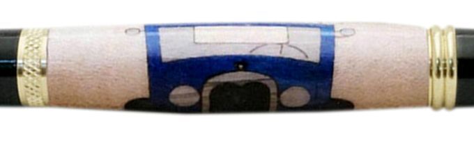 Kallenshaan  Vintage Auto Inlay Kit for Sierra [Colour: Blue]