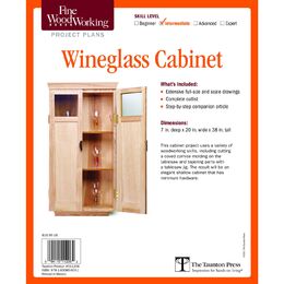 Wineglass Cabinet Plan