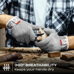 NoCry Premium Cut Resistant Gloves
