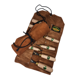 Acorn Natural Leather Tool Rolls