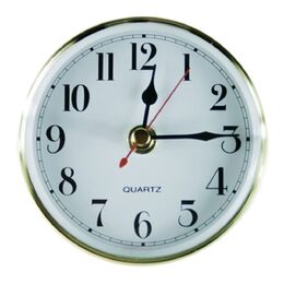 Mustair 100mm Clock Fit Ups 10-Pack Bundle (Gold/Arabic Numbers) - EOFY Special