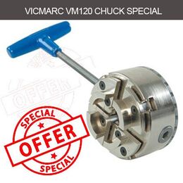 Vicmarc VM120 Chuck Special - Standard Jaws (Insert Type)